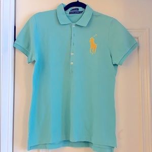 Ralph Lauren The Skinny Polo with large logo